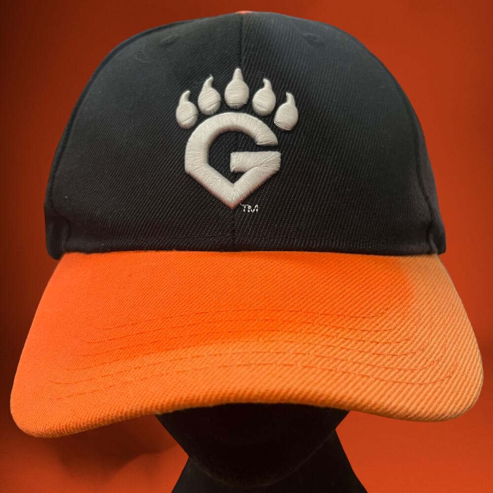 Fresno Grizzlies Melonwear Snapback Hat Sun Bleaching Vintage Adjustible